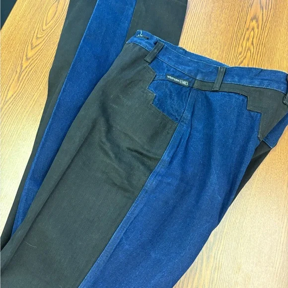 Women's Blue Denim Vest - Picture 6 of 7